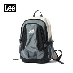 LEE Women Backpack For Travel Men School Bag Korean Style With 15.6” Laptop Compartment Waterproof Fabric Outdoor Vacation Use