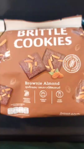 Kals Brittle Cookies คุกกี้ กรอบ ขนาด 40 กรัม คุกกี้กรอบ ไม่มีไขมันทรานส์ ไม่มีคอเลสเตอรอล ทานเพลิน บางกรอบ