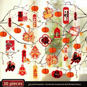 AIXIAOXIQING | New Year Celebration Decorations Horse Year Small Hanging Ornaments