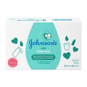 Johnsons Baby Milk Soap 120g