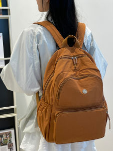 Korean Style Lightweight Large Capacity Womens Backpack Commuter Travel Bag Waterproof Outdoor Backpack Simple Design