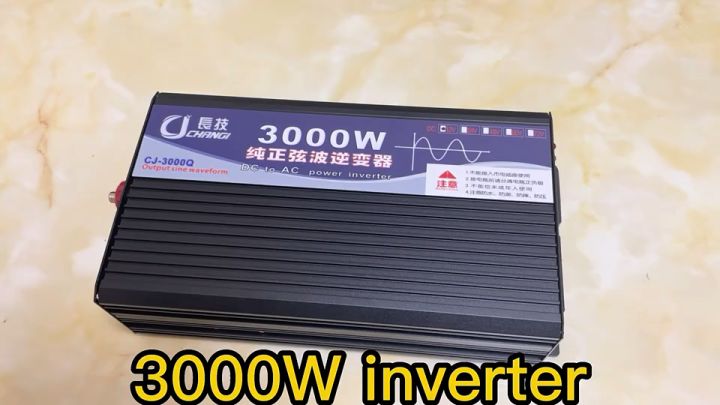 2200w 3000W 12V 24V 48V Dc To Ac 220V Power Inverter Pure Sine Wave ...
