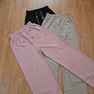 [7 Queen] Pants Kulot knit import - celana panjang import - celana fashion wanita