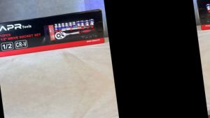 kunci sok socket set 12 pcs pas ratchet 1/2 inch toris extention bar wrench chrome vanadium 8-24mm