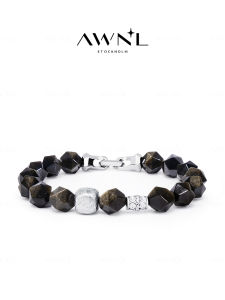 Aurora Nordic Stone Gold Auspicious Dragon Charm Bracelet