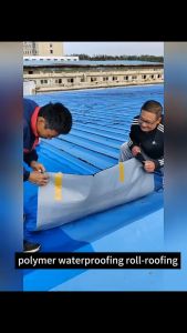 1 Meter Waterproof Heavy Duty Polypropylene Tape Professional Roof Gum 彩钢瓦强力自粘防水卷材屋顶屋面防水补漏贴