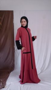 Gamis Muslimah Endomoda Halimah Dress Muslim Fashion