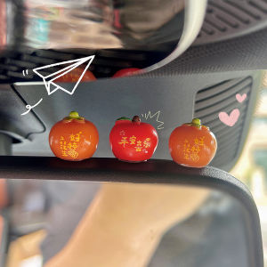 2024 New Mini Car Resin Decoration Good Things Happen Car Dashboard Decorations Automotive Accessories Carved Blessings