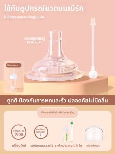 Pigeon Beqin สตั๊ดเต้าบ้านแบบอเนกประสงค์สำหรับเด็กอายุ 1 ขวบขึ้นไป 6/9/15 เดือน ดูดด้วยตะเกียบ ท่อดูดแบบตรง ฝาปิดแบบปากเป็ด อุปกรณ์เสริม