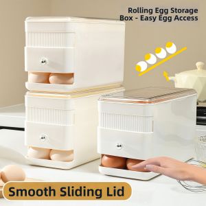 Rolling Egg Fresh Keeping Box