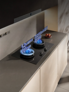 Dual Stove Timer Gas Cooker