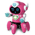 Tiktok Same Style Kids Toys Early Education Electric Robot Remote Control Baby Boys and Girls Smart Walking and Dancing. 