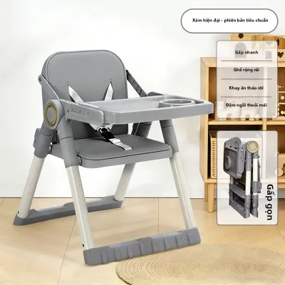 AMEITO | Ghế Ăn Dành Cho Bé Đa Năng Điều Chỉnh Được