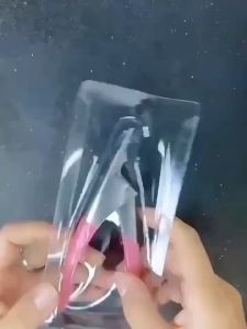 Nail Art Edge Cutter UV Acrylic False Nail Clipper Tips Manicure Pedicure Acrylic Nail Cutter Stainless Steel Rainbow Clipper Scissors U Word False Tips Trimmer Manicure Tools Straight Cut