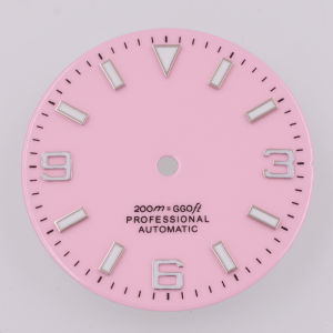 29mm Watch Dial Blue Green Luminous Fit NH35 NH36 ETA2824 2836 Miyota8215 8205 DG2813 Movement