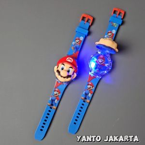 Jam tangan super mario bros anak laki laki