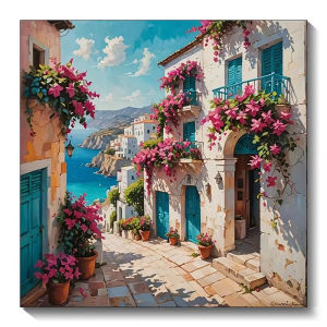 BILIBILI | Serene Seaside Landscape Art Jigsaw Puzzle 500/1024PCS Relaxing Hobby Art Collectible Gift