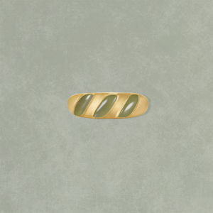 Elegant Jade Ring Fashions Over Water Series
