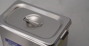 Mesin Pembersih Ultrasonik Berdaya 800ML Tahan Korosi Perhiasan Daya Tinggi Ultrasonic Cleaner Untuk Mengoksidasi Perhiasan Perak Jam Kacamata