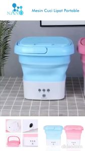 Mesin Cuci Lipat Portable / Mini Folding Washing Wash Machine Praktis