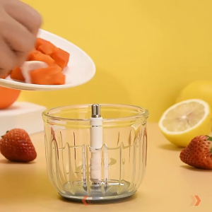 Máy xay chế biến thức ăn dặm kích thước nhỏ gọn đa chức năng cho bé