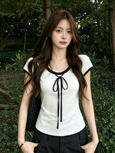 Soft Bowtie Short Sleeve T-shirt
