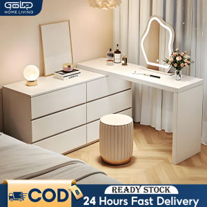 Dressing Table Meja Solek With Drawer Storage Desk Makeup Up Table storage box Cosmetic Table Gift Girl 梳妝臺