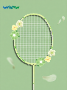 WAVAW | Custom Weight Carbon Fiber Badminton Racket 4U