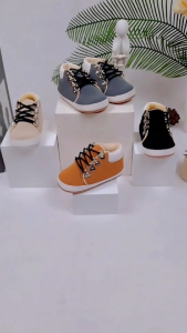 sepatu bayi prewalker laki laki perempuan lembut ringan anti slip baby shoes usia 2 - 14 bulan model boots