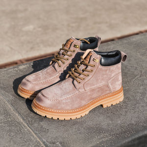 American Retro British Style Casual Versatile Boots