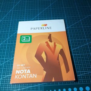 Paperline B2 Buku Nota Kontan 2 Ply Rangkap Besar NCR 25 Set Per Buku