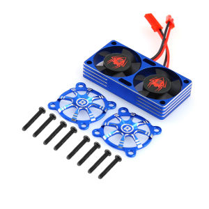 RC Motor ESC High Speed Cooling Fan DIY Kit Cooling 21534 RPM for TRX4 TRX6 TRX UDR 85086-4 ARRMA Mojave EXB Axial 1/10 1/8 1/5