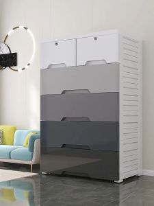 TUSSAH 50cm Storage Cabinet For Clothes Thickened Drawer Durabox Space-Saving Storage Organizer Locker Wardrobe Megabox