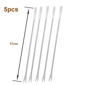 5pcs/lot Robust and High Quality Lobster Forks Walnut Gadgets Seafood Function Fruit Tools Kitchen Kitchen Needl