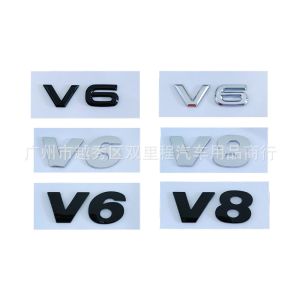 V8 V6 Logo biểu tượng gắn thùng xe phía sau hông xe nhãn dán cho Volkswagen VW Touareg Polo CC multivan TIGUAN Passat Atlas arteon Phaeton teramont