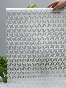 สติกเกอร์ติดกระจกหน้าต่างไฟฟ้าสถิตฟิล์มกันรอยกันการแอบดูประตูห้องน้ำกันแดดสำหรับระเบียงคนทึบแสงผิวด้านกันโป๊