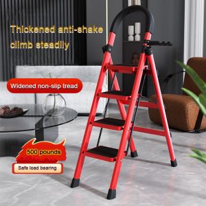 REAIM Tangga 3/4/5/6 Step Tangga Lipat Multifungsi Tangga Minimalis Rumah (COD)