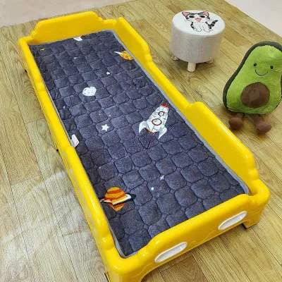 MEISITEKEKE | Giường Ngủ Trưa Gấp Cho Bé Có Đệm Dày