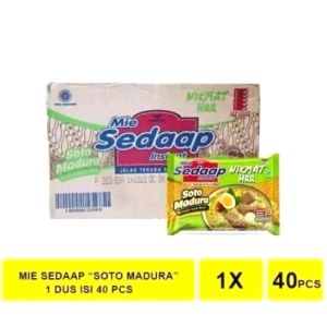 Mie Sedaap Mi instan Goreng Kuah mie Khas indonesia harga Borong Pack karton isi 1bks-40bks.