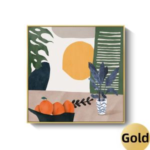 Modern Minimalist Nordic Style Morandi Color Fresh Abstract Decoration Painting