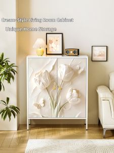 MR ART | French Cream Style Storage Cabinet