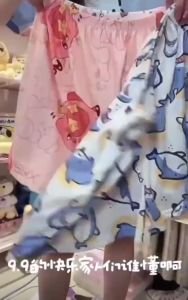 Sleep Pajama Women short pants seluar Pendek Perempuan Ladies Hot Pants Seluar Pendek Tidur Wanita Cartoon Bottom女生卡通短裤