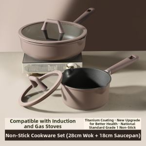 CAROTE | Non-stick Titanium Cookware Set