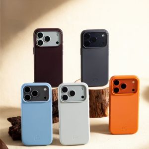Blueo da Nappa Magsafe Trường Hợp Đối Với iPhone 18/17 Pro Max-Chống-Dấu Vân Tay Chống Bụi Bẩn Chống Sốc