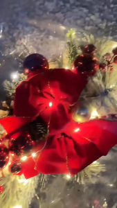 ⚡️Local Delivery⚡️New Year Decor Cordless Prelit Christmas Swag Teardrop Swag Wreath Stair Swag Door Swag GarlandsChristmas Swag Wreaths For Front Door Holiday Wall Window Hanging Ornaments For Indoor Outdoor Home Xmas Decor