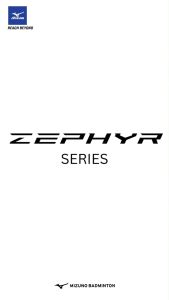Mizuno Zephyr HS72 GL. Navy/MT. Ryl. Blue/Ochre Gold Raket Badminton