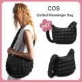 ของแท้พร้อมส่ง 🇬🇧 Cos bag - กระเป๋า Cos quilted messenger bag. 