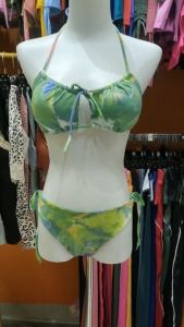 Bikini đồ bơi nữ đi biển 2 mảnh áo ngực kèm mút mỏng quần chip tam giác chất liệu thun lạnh thoáng mát BINSPORTS BHV235