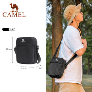 Cameljeans กระเป๋าสะพายไหล่กีฬากลางแจ้งน้ำสำหรับออกกำลังกายผู้หญิงและผู้ชายสะพายพาดลำตัวลำลองกระเป๋า