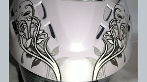 Helm Half Face Cewek Dewasa Virtue Soulmate SNI Original Cat Jepang